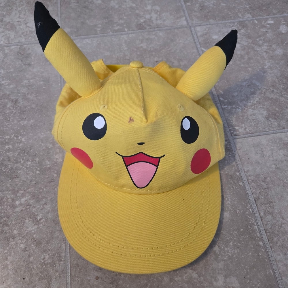 Nintendo Pokémon Pikachu Hat - Youth One Size Snapback